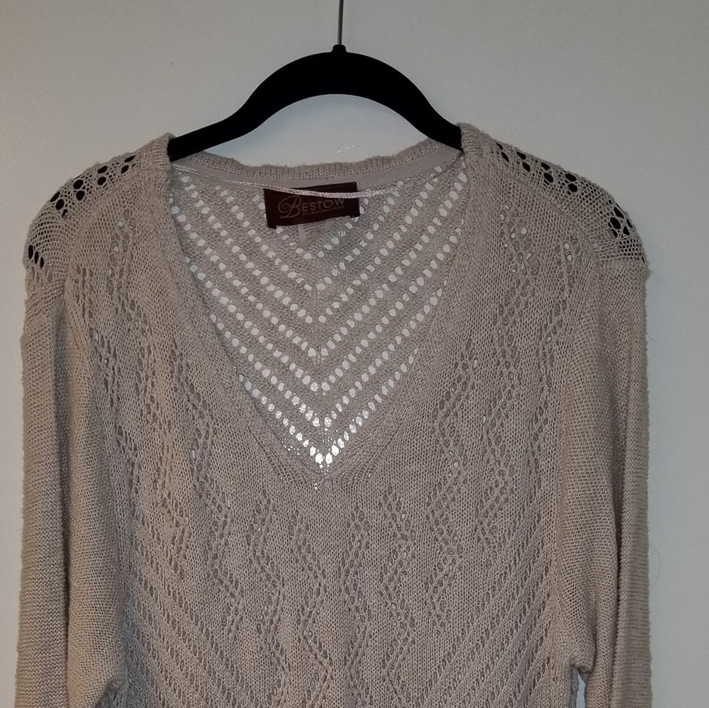 Ladies Cream Color Sweater